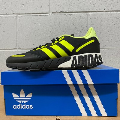 Adidas Originals ZX 1K Boost Black Yellow workout Men Shoes gym FY3632 - US  8.5 | eBay