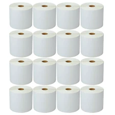 4"x6" 500Pcs Labels per Roll Direct Thermal Compatible for Zebra Eltron LP-2844