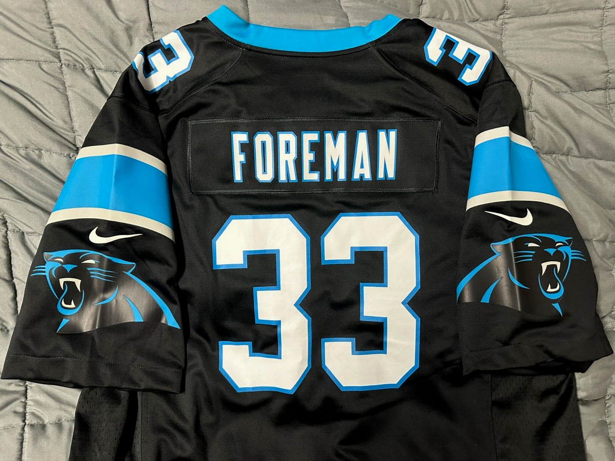 NFL Carolina Panthers #33 D'Onta Forman Nike Football Jersey Men