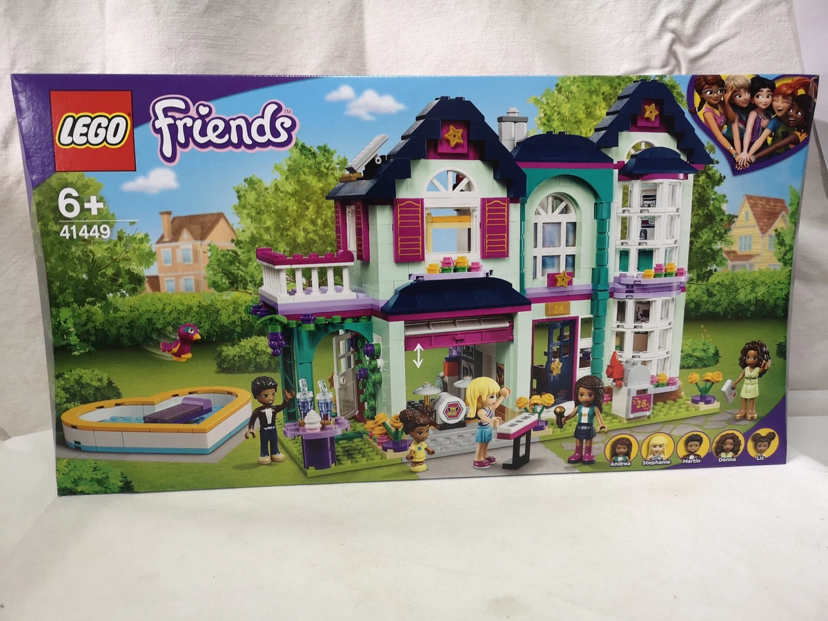 Lego Friends 41449 : La maison familiale d'Andréa- NEUF Scellée