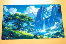 No.3702 Fantasy Landscape Deck Game Custom Playmat TCG CCG Mat Card Mat Desk Mat
