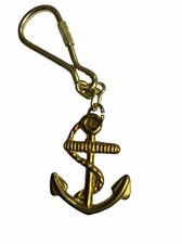 portachiavi nautico in ottone vari modelli ancora, squalo, bozzello, elica