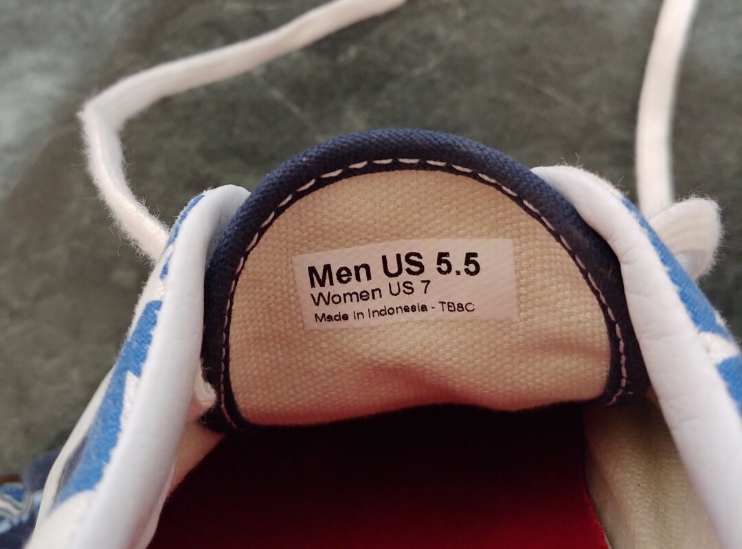 Vans ERA STARS Blue Patriotic Mens 5.5 or Womens 7 Shoes