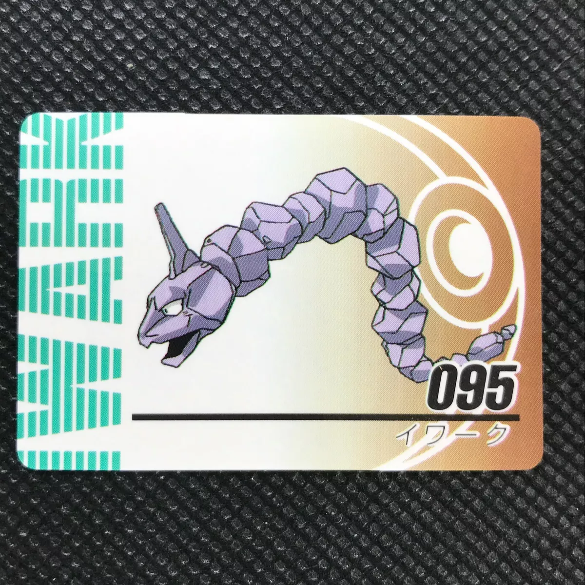 Onix Pokemon Animation card game Japan Cute Pocket monster Nintendo F/S