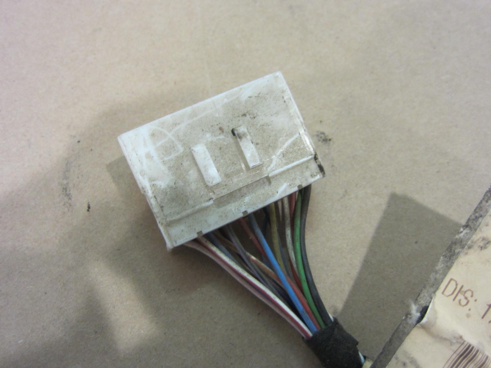 Ferrari 456 M GTA Tunnel Instruments Connection Cables  Part# 176981