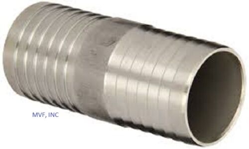1-1/4" Hose Mender 304 Stainless (1-1/4" ID Hose) Brewing Splicer HF700730304 - Picture 1 of 3