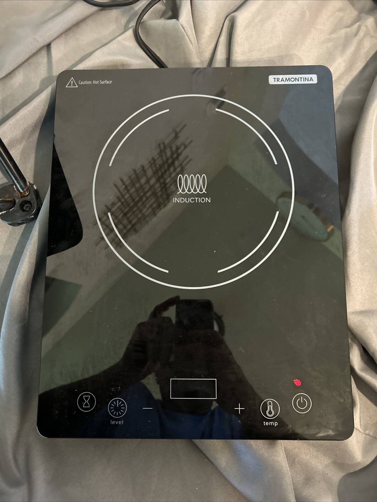 Tramontina Single Hop Induction Cooktop 81500/108 1800W RV Camping Boat