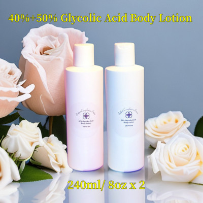 10-20-30-40-50-60-70% Glycolic Acid Body Lotion 8oz Anti-aging/whitening