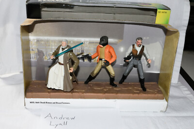 Star Wars POTF2 Cantina Showdown Evazan Ponda Obi-wan (Kenner, 1997)