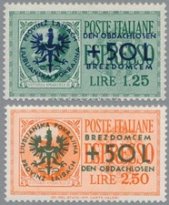 Laibach Mi.Nr. 31-32 postfrisch, Fotobefund Brunel VP