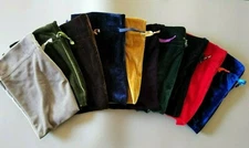 Velvet Tarot Bag. Size 6" x 9" Velvet Pouch For Tarot Cards, Dices, Gifts, Rune