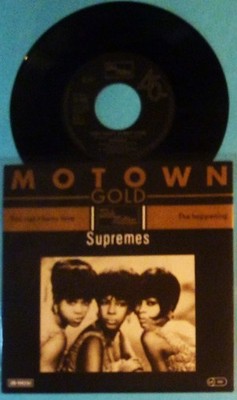 SUPREMES - SINGLE 7'' - YOU CAN`T HURRY LOVE / THE HAPPENING - MINT