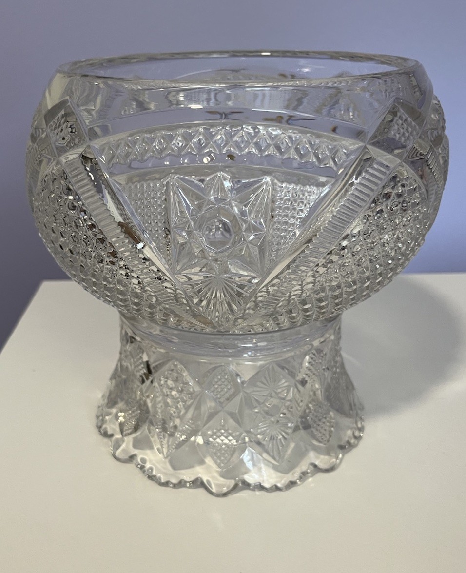 Heavy US Glass Massachusetts Clear 8