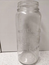 Vintage White House Vinegar Jar  28 Ounces