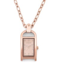 Invicta Mini Angel Women's Necklace Watch - 17.5mm, Rose Gold 49936 New