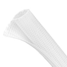 Self Closed Braided Cable Sleeve PET Split Wire Loom Wrap Management Sleeve Fit
