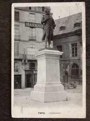 75 PARIS STATUE CONDORCET - 5328