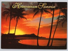 Postcard - Sunrise Oahu Hawaii