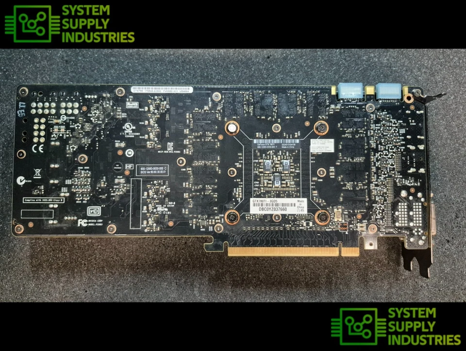 NVIDIA GeForce GTX 780 Ti 3GB GDDR5 GPU Graphics Card P/N: GTX780TI-3GD5 - Image 2 of 4