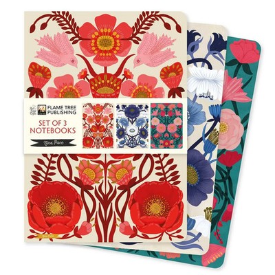Flame Tree Publishing | Nina Pace Set of 3 Standard Notebooks | Buch | Englisch