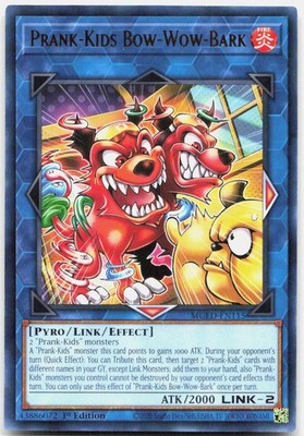 Prank-Kids Bow-Wow-Bark 1st Edition Rare Maximum Gold: El Dorado MGED-EN115 LP