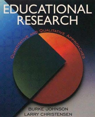 Educational Research: Quantitative - Hardcover, by Burke Johnson - Very Good j