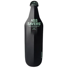 Ass Savers ASB-1 Large Black Bike Fender for 30-50mm Tire Widths, Carbon Rail