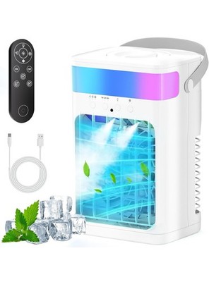 Portable Mini Air Conditioner Cool Cooling For Bedroom Artic Cooler Fan