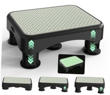 Adjustable Mobility Step Stool for Adults - 3-Level Bed Step Stool - 600 LBS
