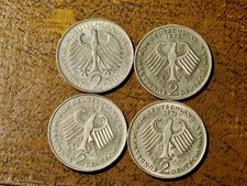Germany 2 Marks 1970D,1971F,1973G,1988F
