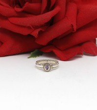 Sterling Silver Amethyst Ring Size 6 2.73g CAT RESCUE