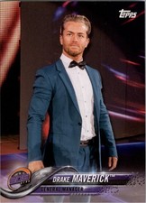 2018 Topps WWE Then Now Forever #124 Drake Maverick RC - WWE