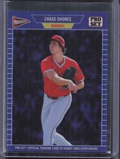 2026 Leaf Pro Set Metal #89B-48 Chase Shores Purple #/7