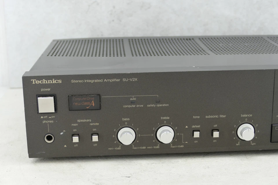 TECHNICS SU-V2X + Amplificatore Stereo Classe A Amplifier + Phono ++ buone condizioni - Immagine 2 di 4