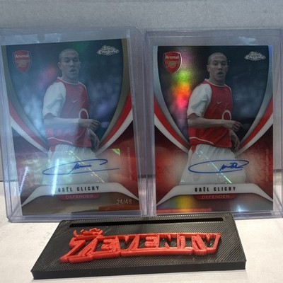 Topps Chrome Arsenal 2025/26 Gael Clichy Arsenal Auto 2 Karten 24/49