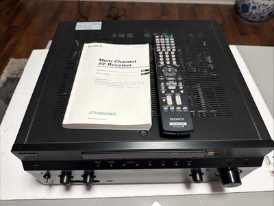 Sony STR DA5200ES 7.1 Channel 120 Watt Receiver | eBay