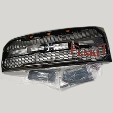 GLoss Black Front Grille Raptor Style For 2009-2014 Ford F150 F-150 Bumper Grill