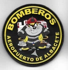 SPAIN ALBACETE AIRPORT  FIRE PATCH