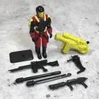 Vintage GI Joe Crimson Guard Commander Action Figure Near Complete 1993 Hasbro