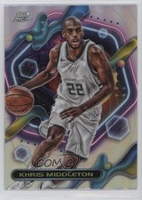2023-24 Topps Cosmic Chrome Refractor Khris Middleton #72 17iv