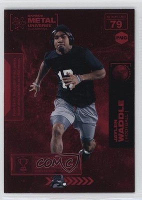 2021 Skybox Metal Universe Champions PMG Red 50/150 Jaylen Waddle Rookie RC 6l7