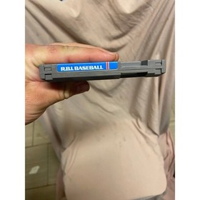 RBI Baseball Nintendo NES R.B.I. Officially Licensed Gray Cartridge Version