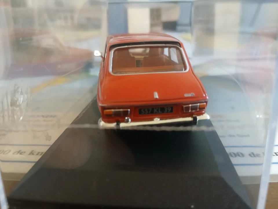 VOITURE MINIATURE SIMCA 1100 TI ROUGE 1/43 - Photo 4/4