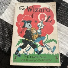 VTG 1956 THE WIZARD OF OZ, L. Frank Baum & W.W. Denslow, Reilly & Lee, Pb
