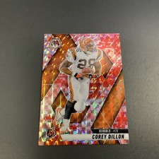 2025 Panini Mosaic NFL - Corey Dillon #158 Mosaic Camo Red - Cincinnati Bengals