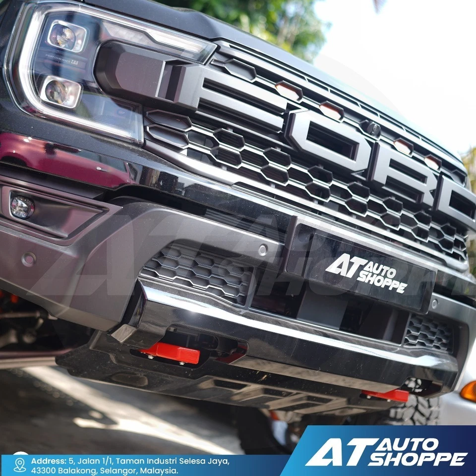 ATP aluminium recovery point cover Ford Ranger Raptor NextGen Wildtrak Everest - Image 4 of 4