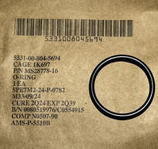 10 USA-MADE O-Rings MS28778-16 Military Grade / 36 mm OD / 30 mm ID / 3 mm Thick