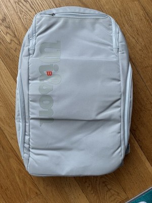 WILSON Shift Super Tour Tennis Backpack - Artic Ice Holds up to 2 Rackets