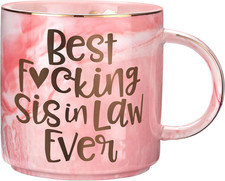 Sister in Law Gifts - Best Sis in Law Ever - Funny Sister In-Law Chirstmas Birth