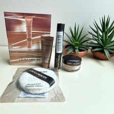 Laura Mercier TRAVEL MINI Set - Powder, Caviar Stick, Powder Puff & Bronzer